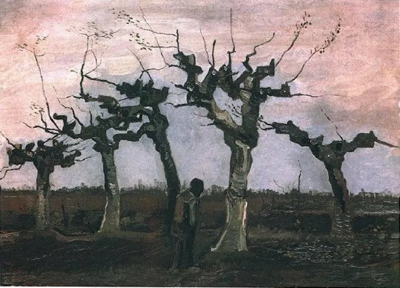 Landscape with Pollard Willows by Vincent van Gogh