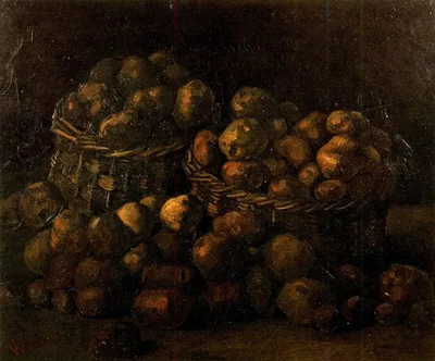 Baskets of Potatoes by Vincent van Gogh