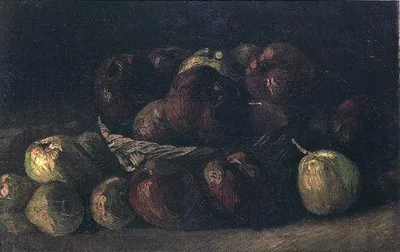 Still life with a basket of apples by Vincent van Gogh