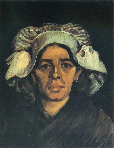 Peasant Woman, Portrait of Gordina de Groot by Vincent van Gogh