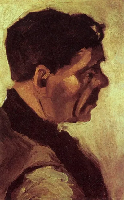 Head of a Peasant by Vincent van Gogh