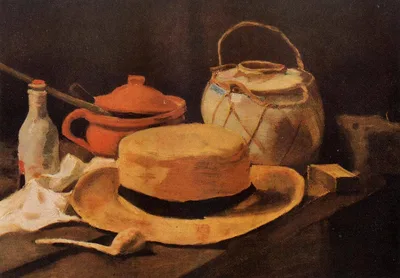 Still Life with Yellow Hat by Vincent van Gogh