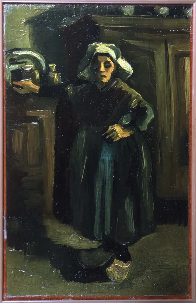 peasant woman by Vincent van Gogh