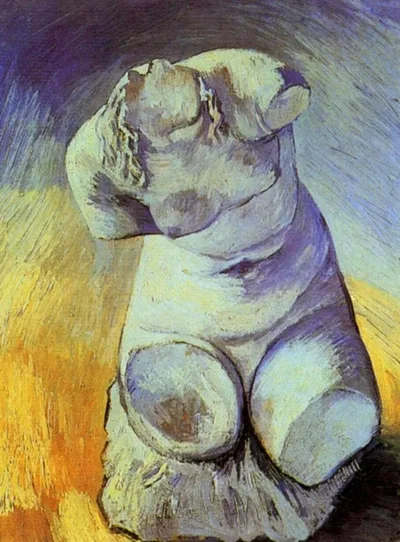 Plaster Statuette of a Female Torso by Vincent van Gogh