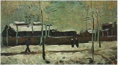 The Old Station at Eindhoven by Vincent van Gogh