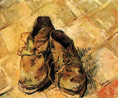 A Pair of Shoes by Vincent van Gogh