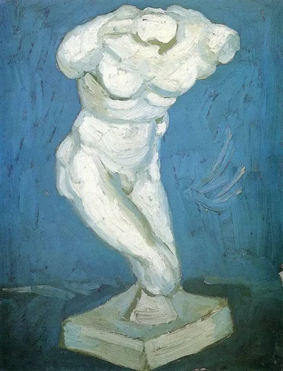 Plaster Statuette of a Male Torso by Vincent van Gogh