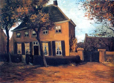 The Vicarage at Nuenen by Vincent van Gogh