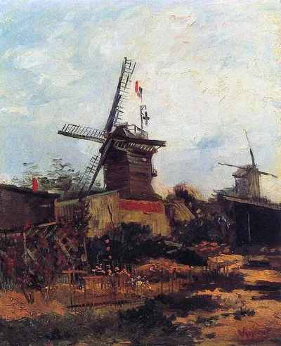 The Mill of Blute End by Vincent van Gogh