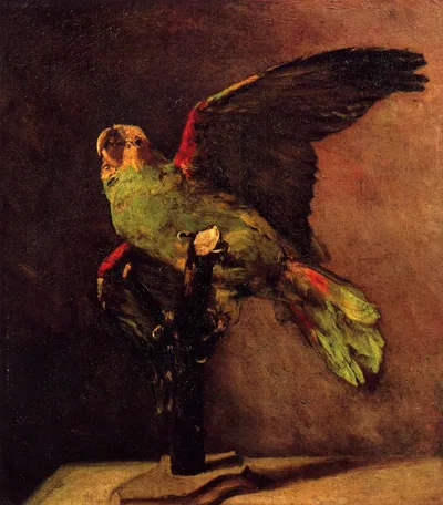 The Green Parrot by Vincent van Gogh
