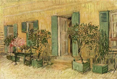 Exterior of a Restaurant at Asnieres by Vincent van Gogh