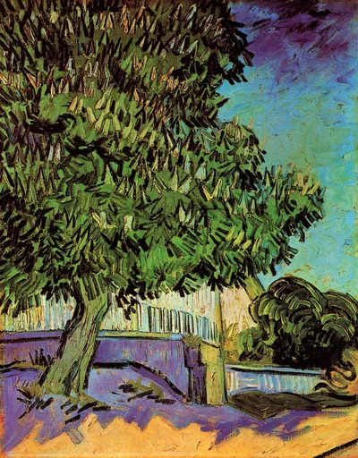 Chestnut Tree in Blossom by Vincent van Gogh