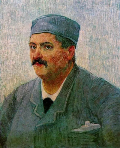 Portrait of a Man with a Skull Cap by Vincent van Gogh