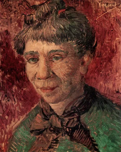 Portrait of a Woman (Madame Tanguy) by Vincent van Gogh