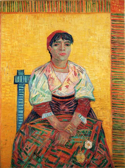 Italian Woman (Agostina Segatori) by Vincent van Gogh