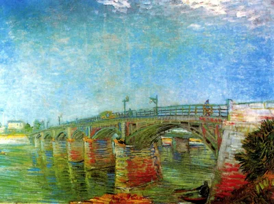 The Seine Bridge at Asnieres by Vincent van Gogh