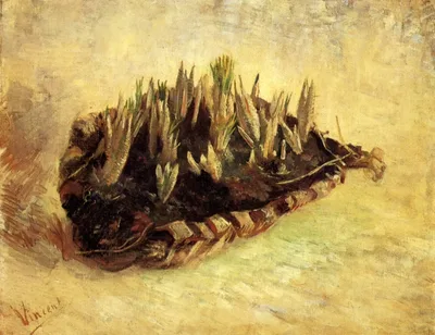 Still Life with a Basket of Crocuses by Vincent van Gogh