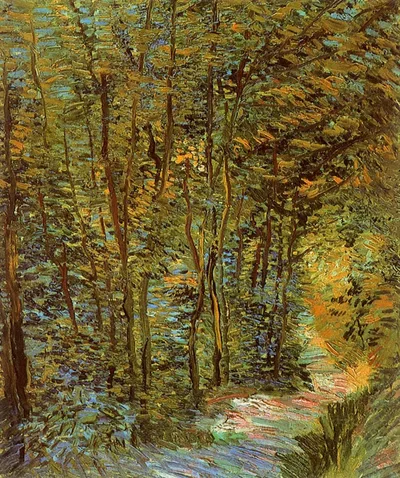 Path in the Woods by Vincent van Gogh