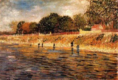 The Banks of the Seine by Vincent van Gogh
