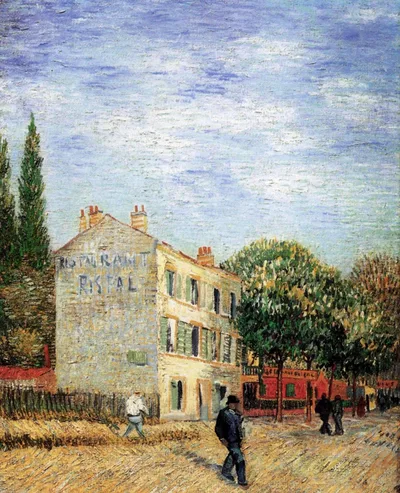 The Rispal Restaurant at Asnieres by Vincent van Gogh