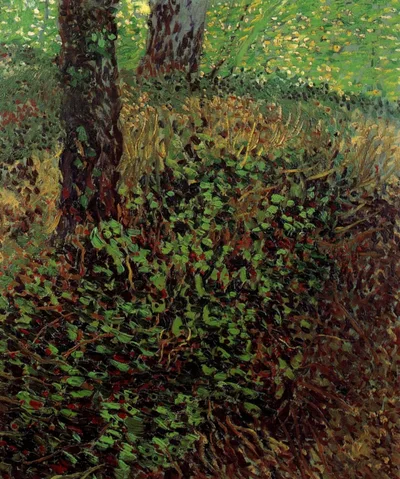 Undergrowth by Vincent van Gogh