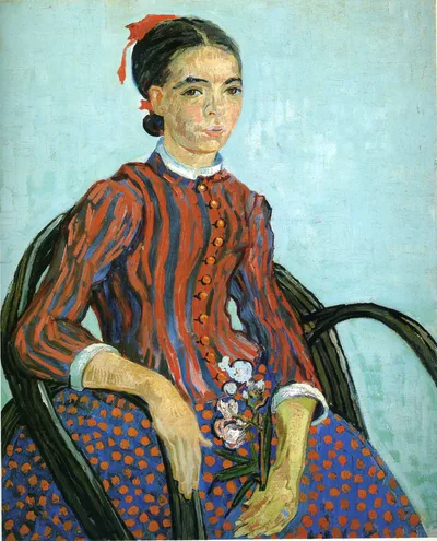 La mousme by Vincent van Gogh