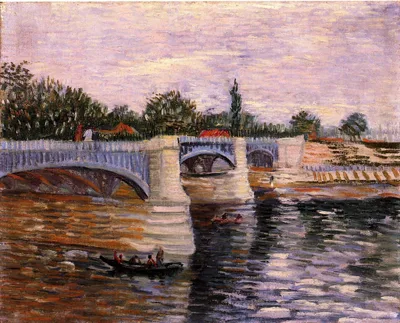 The Seine with the Pont de la Grande Jette by Vincent van Gogh