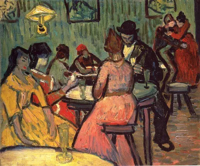 The Brothel by Vincent van Gogh