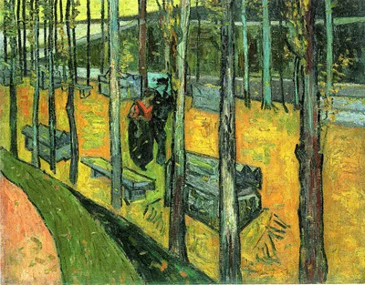 Alychamps, Autumn by Vincent van Gogh