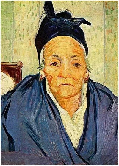 An Old Woman of Arles by Vincent van Gogh