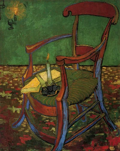 Paul Gauguin’s Armchair by Vincent van Gogh