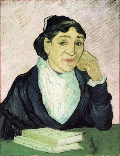 L"Arlesienne, Portrait of Madame Ginoux by Vincent van Gogh