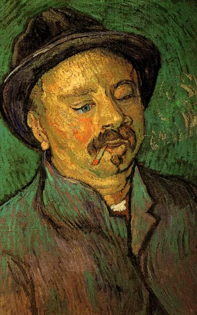 Portrait of a One-Eyed Man by Vincent van Gogh