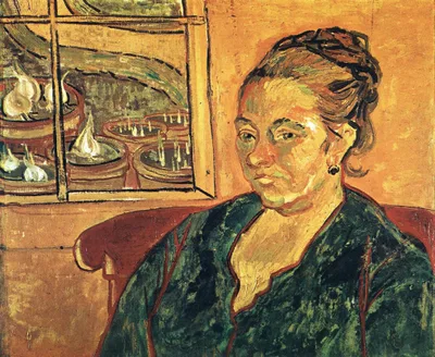 Portrait of Madame Augustine Roulin by Vincent van Gogh