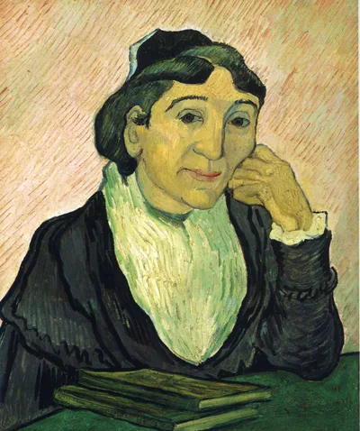 Portrait of Madame Ginoux (L"Arlesienne) by Vincent van Gogh