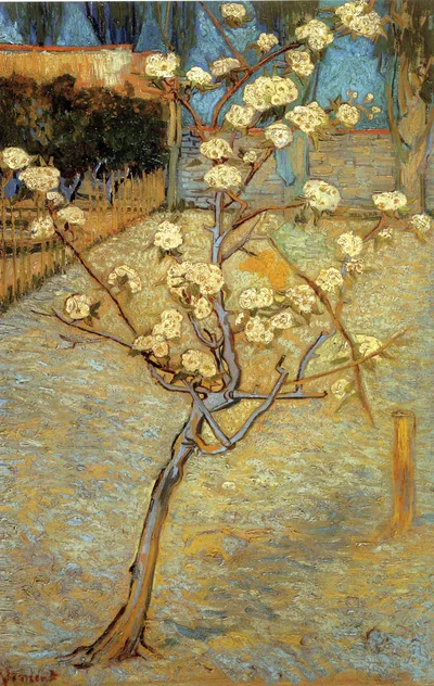 Pear Tree in Blossom by Vincent van Gogh