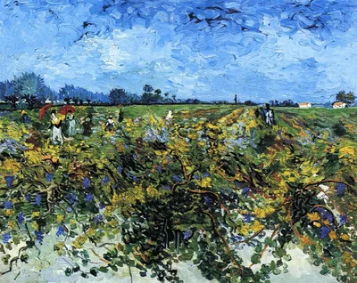 The Green Vinyard by Vincent van Gogh