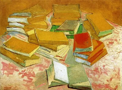 Still Life - French Novels by Vincent van Gogh