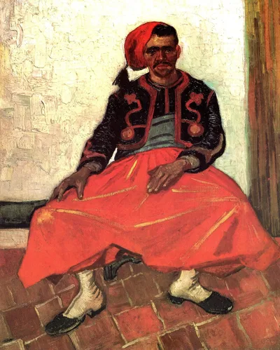 Zouave by Vincent van Gogh