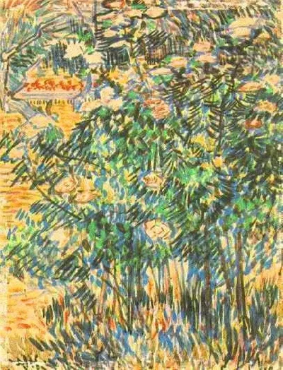 Flowering Shrubs by Vincent van Gogh