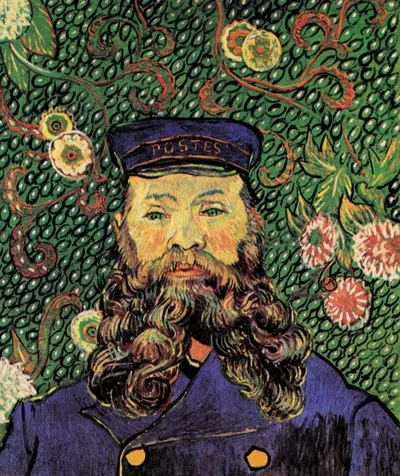 Portrait of the postman Joseph Roulin by Vincent van Gogh