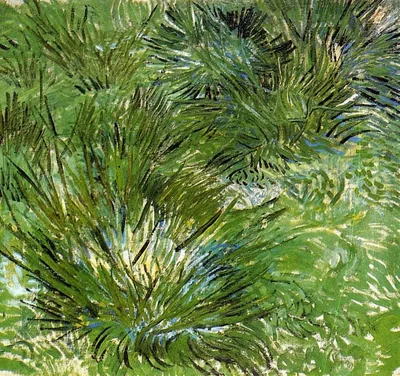 Clumps of Grass by Vincent van Gogh