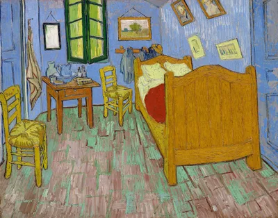 Vincent’s Bedroom in Arles by Vincent van Gogh