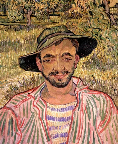 Portrait of a Young Peasant by Vincent van Gogh