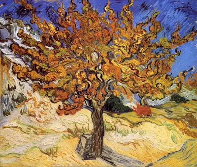Mulberry Tree by Vincent van Gogh