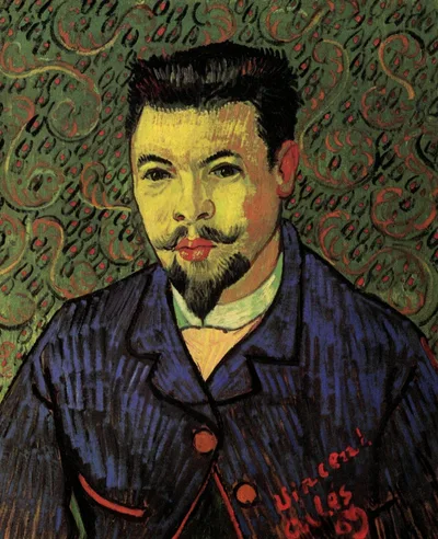Portrait of Dr. Felix Rey by Vincent van Gogh