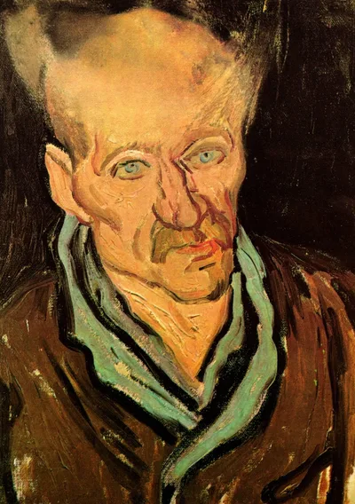 Portrait of a Patient in Saint-Paul Hospital by Vincent van Gogh