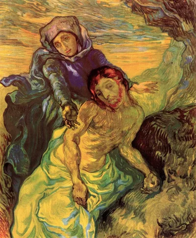 Pieta by Vincent van Gogh