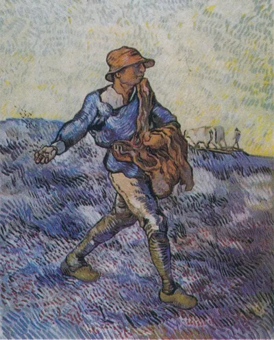 The Sower (after Millet) by Vincent van Gogh