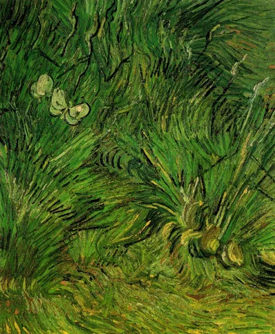 Two White Butterflies by Vincent van Gogh